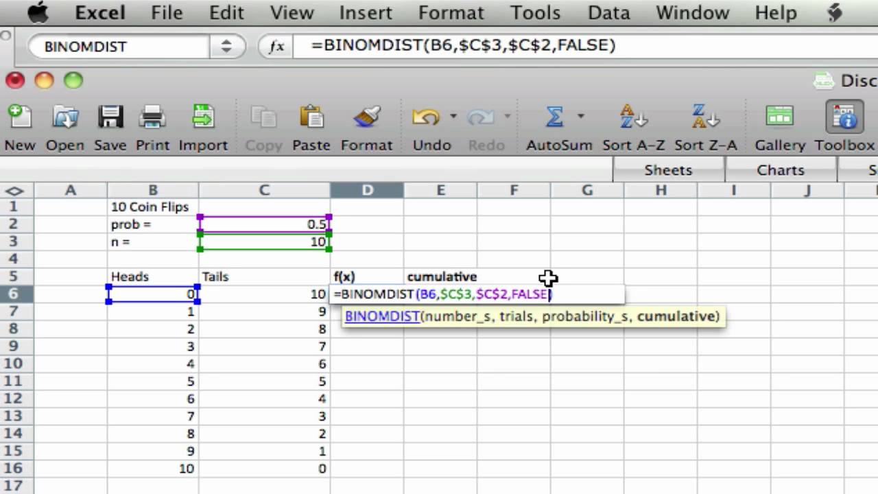 How to Absolute Reference Excel Mac