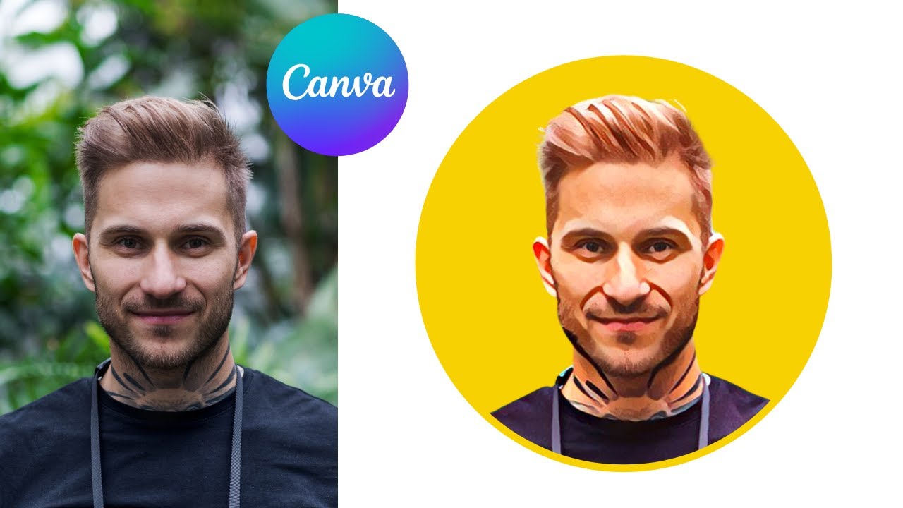 How to Cartoonize a Photo in Canva