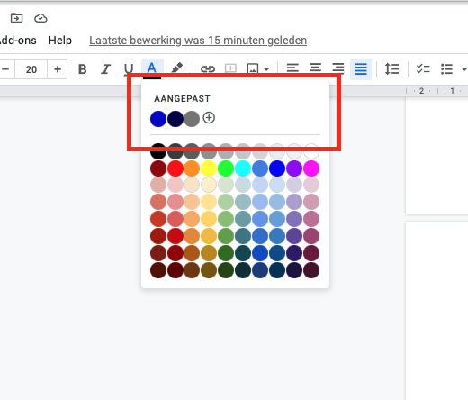 How to Delete Custom Colors in Google Slides