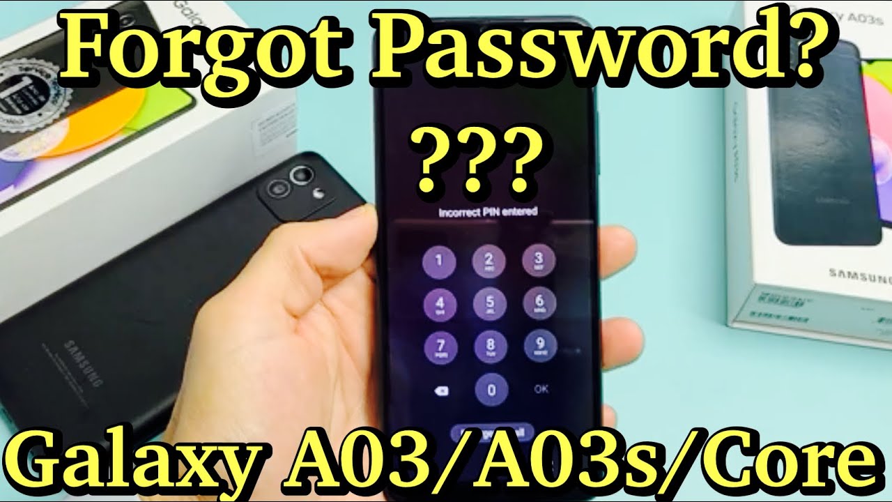 How to Factory Reset Samsung A03S Without Password