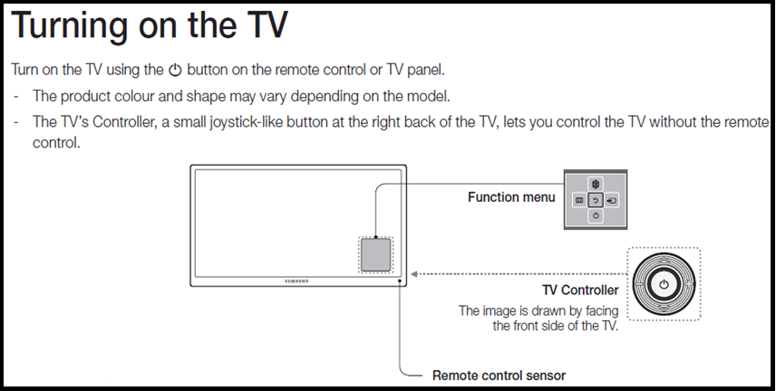 How to Turn on Samsung Tv Without Remote