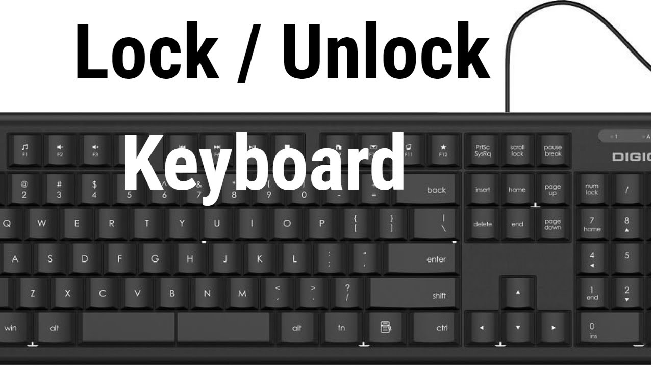 How to Unlock Acer Keyboard