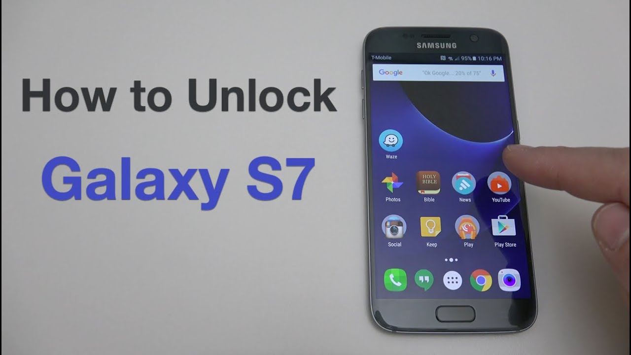 How to Unlock Samsung Galaxy S7