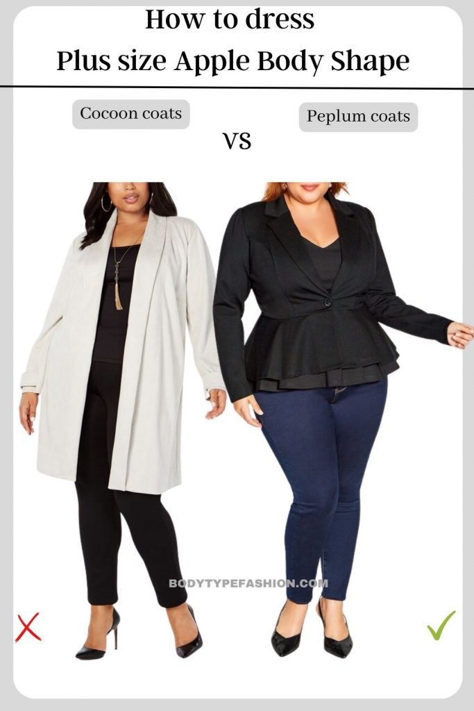 Plus Size Apple Shape