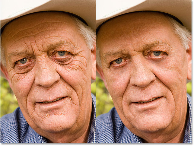 Remove Wrinkles in Photoshop